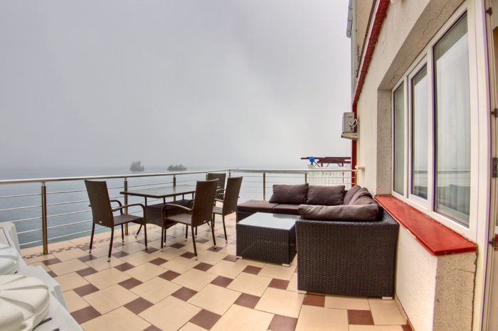 Крым Утес Гостиница Парадиз Апартаменты с панорамным видом на берегу моря