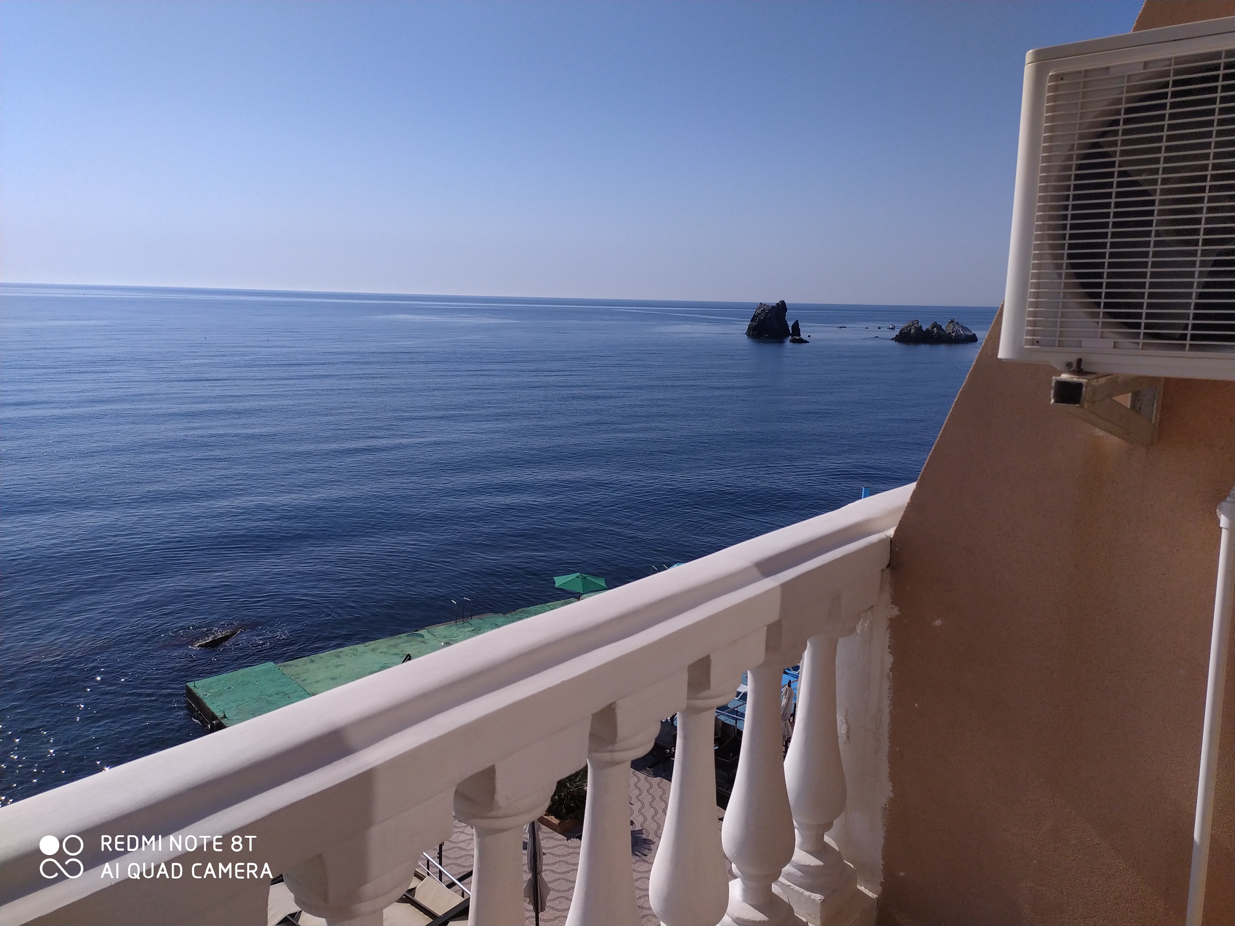 Крым Утес гостиница Парадиз Стандарт с видом на море с балконом
